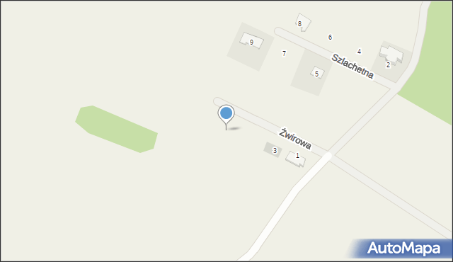 Gowidlino, Żwirowa, 7, mapa Gowidlino