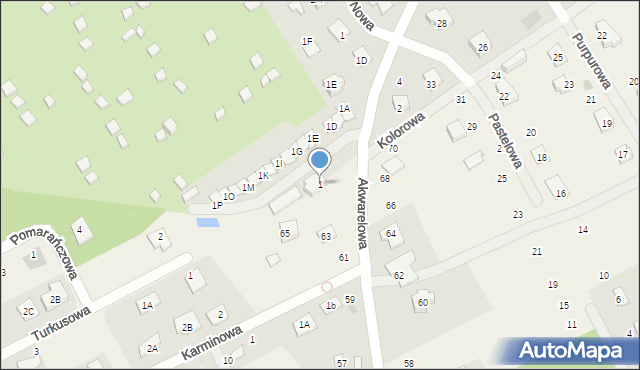 Grodzisk Mazowiecki, Żwirowa, 1, mapa Grodzisk Mazowiecki