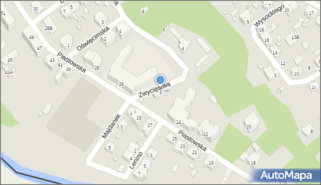 Gubin, Zwycięstwa, 2, mapa Gubin