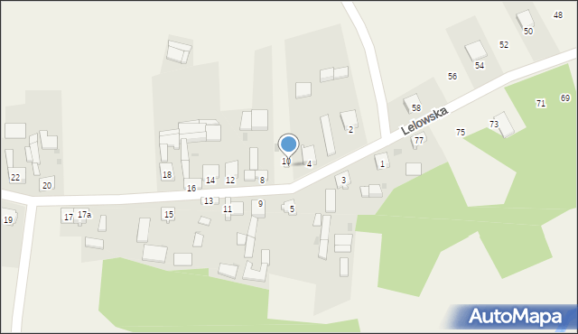 Lelów, Żwirkowskiego, 6, mapa Lelów