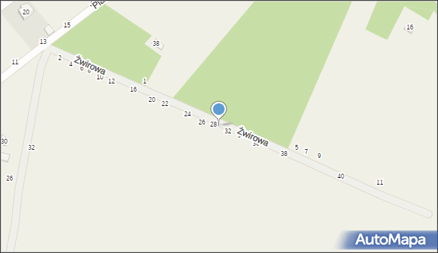 Maliszew, Żwirowa, 30, mapa Maliszew