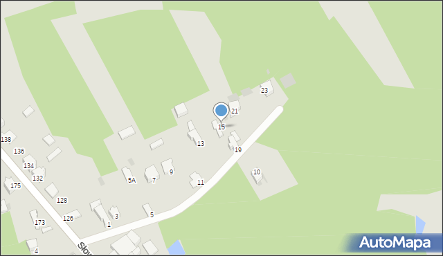 Myszków, Żwirowa, 15, mapa Myszków