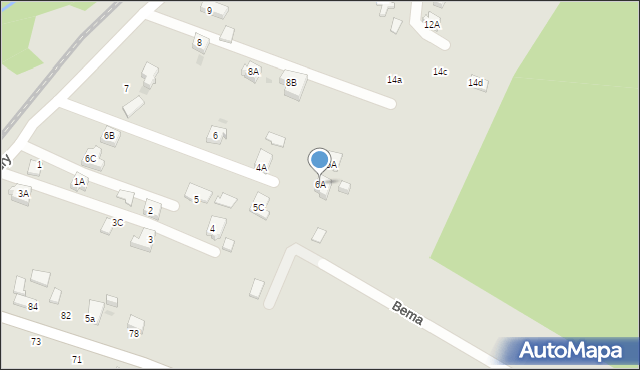 Orzesze, Żwirki i Wigury, 6A, mapa Orzesze