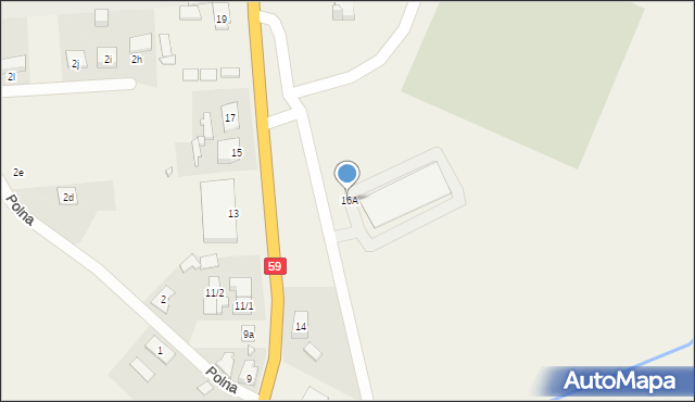 Piecki, Zwycięstwa, 16A, mapa Piecki