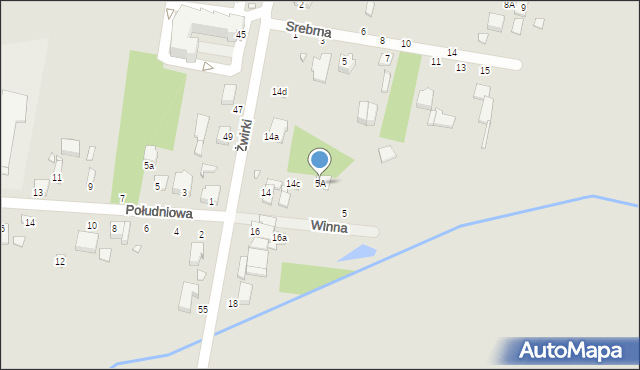 Piotrków Trybunalski, Żwirki Franciszka, kpt. pil., 14b, mapa Piotrków Trybunalski