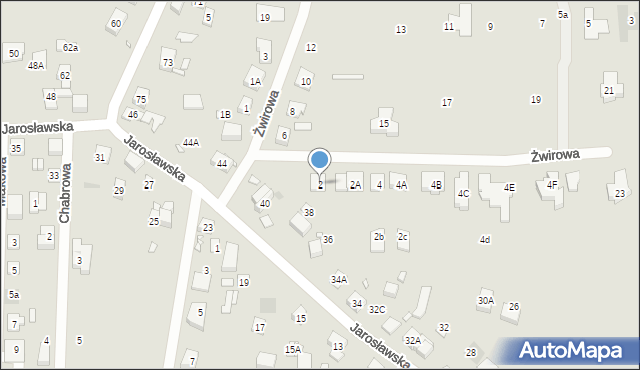 Puszczykowo, Żwirowa, 2, mapa Puszczykowo