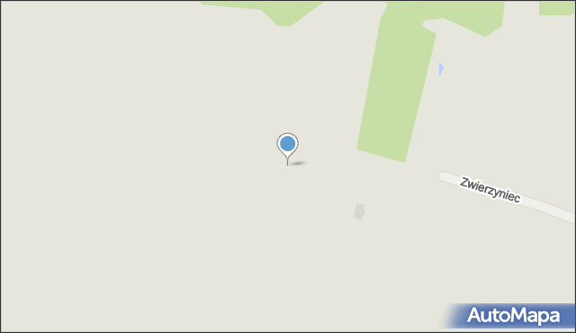 Pyzdry, Zwierzyniec, 61, mapa Pyzdry