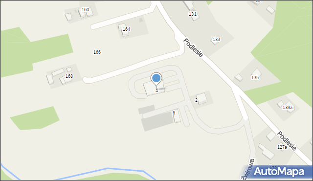 Radziszów, Żwirowa, 4, mapa Radziszów