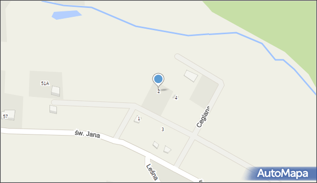Robakowo, Żwirowa, 2, mapa Robakowo