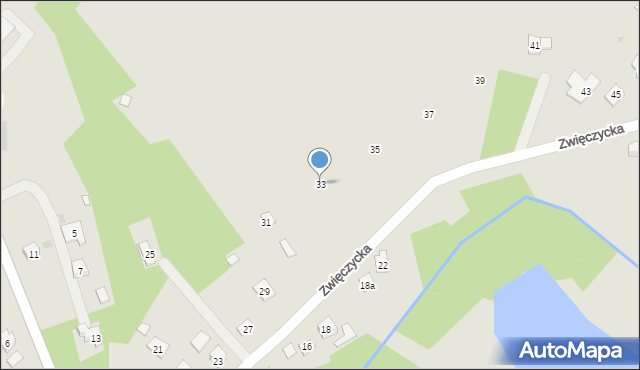 Rzeszów, Zwięczycka, 33, mapa Rzeszów