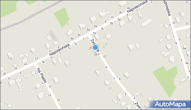 Skierniewice, Żwirowa, 13, mapa Skierniewic