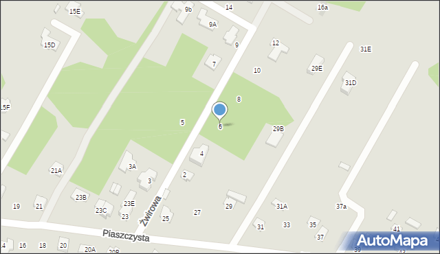 Sochaczew, Żwirowa, 6, mapa Sochaczew