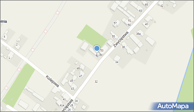 Sukowice, Zwycięstwa, 51, mapa Sukowice