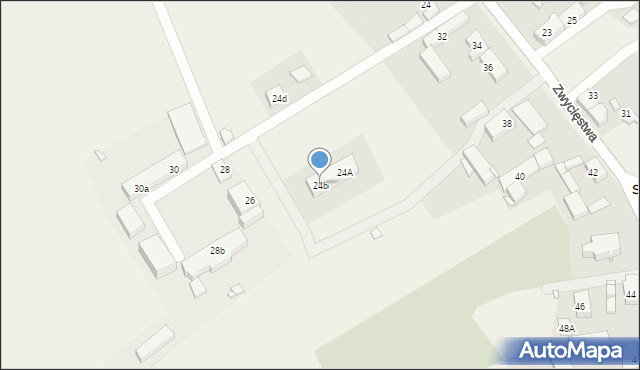 Suliszewo, Zwycięstwa, 24b, mapa Suliszewo