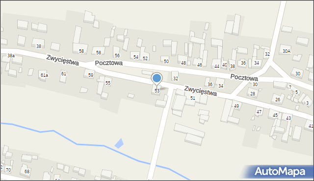 Tarnówka, Zwycięstwa, 53, mapa Tarnówka