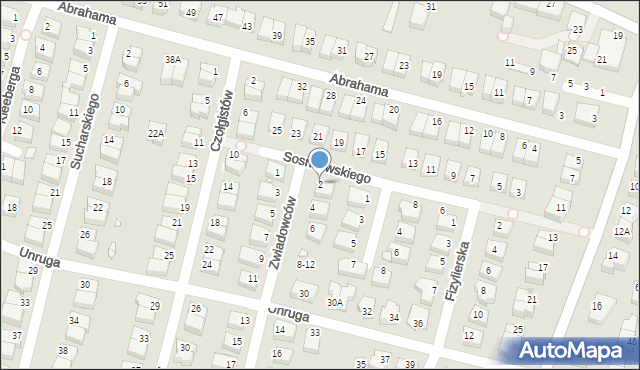 Wrocław, Zwiadowców, 2, mapa Wrocławia