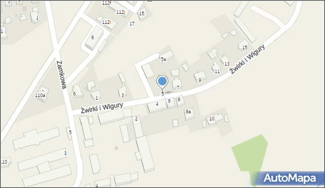 Zbrosławice, Żwirki i Wigury, 5, mapa Zbrosławice