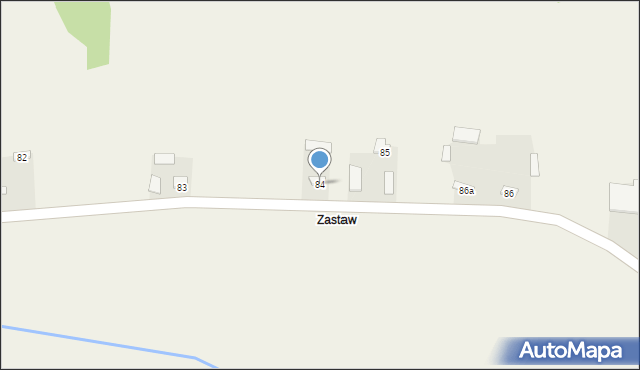 Zwiartów-Kolonia, Zwiartów-Kolonia, 84, mapa Zwiartów-Kolonia