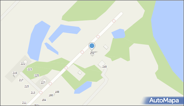 Zwierzewo, Zwierzewo, 202, mapa Zwierzewo