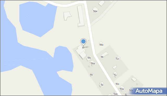 Zwierzewo, Zwierzewo, 57, mapa Zwierzewo