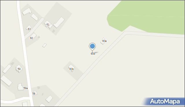 Zwierzewo, Zwierzewo, 60d, mapa Zwierzewo