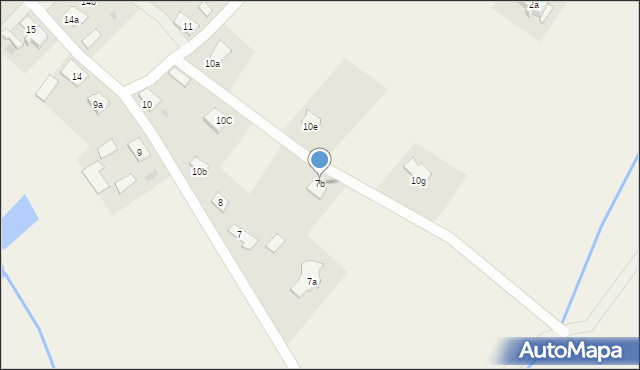 Zwierzewo, Zwierzewo, 7b, mapa Zwierzewo