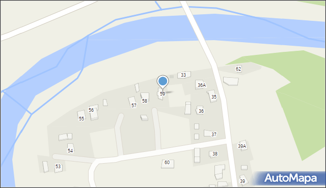 Zwierzyń, Zwierzyń, 59, mapa Zwierzyń