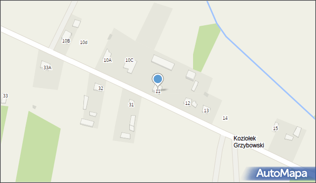 Zwierzyniec, Zwierzyniec, 11, mapa Zwierzyniec