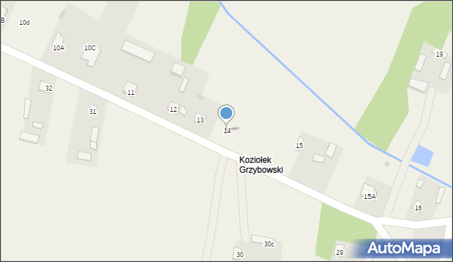 Zwierzyniec, Zwierzyniec, 14, mapa Zwierzyniec