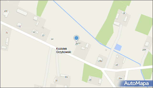 Zwierzyniec, Zwierzyniec, 15, mapa Zwierzyniec