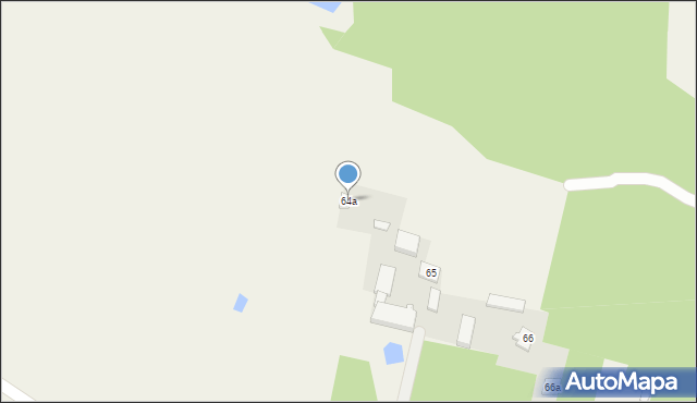 Zwierzyniec, Zwierzyniec, 64a, mapa Zwierzyniec