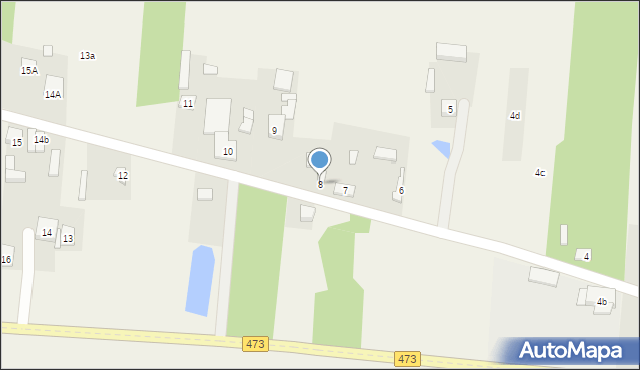 Zwierzyniec, Zwierzyniec, 8, mapa Zwierzyniec