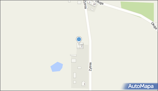 Gardeja, Żytnia, 2a, mapa Gardeja