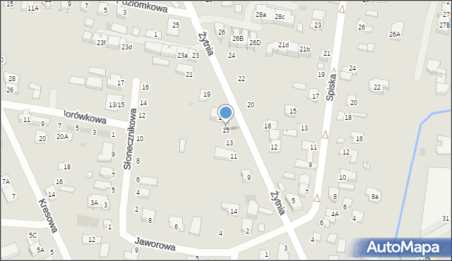 Grodzisk Mazowiecki, Żytnia, 15, mapa Grodzisk Mazowiecki