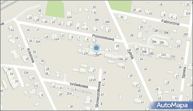 Grodzisk Mazowiecki, Żytnia, 23d, mapa Grodzisk Mazowiecki