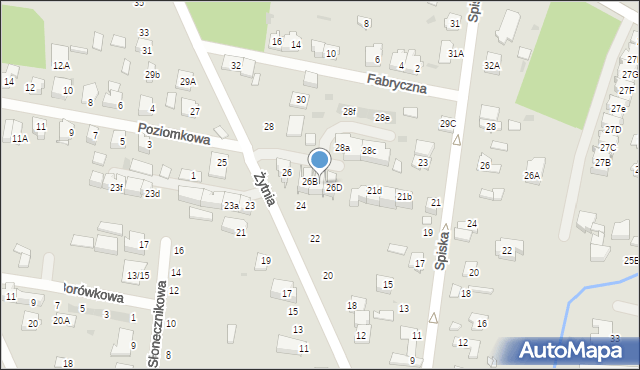 Grodzisk Mazowiecki, Żytnia, 26C, mapa Grodzisk Mazowiecki