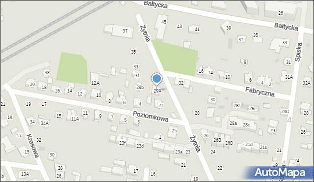 Grodzisk Mazowiecki, Żytnia, 29A, mapa Grodzisk Mazowiecki