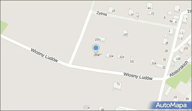 Jaworzno, Żytnia, 32f, mapa Jaworzno