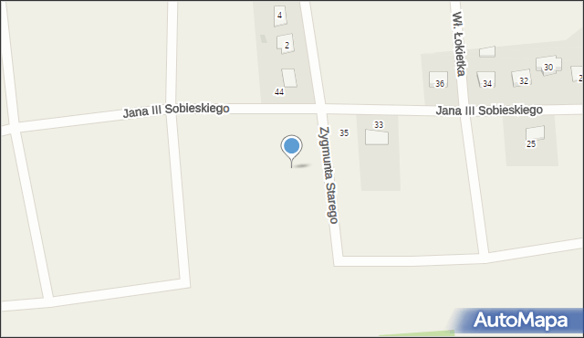 Kałduny, Zygmunta I Starego, 24, mapa Kałduny