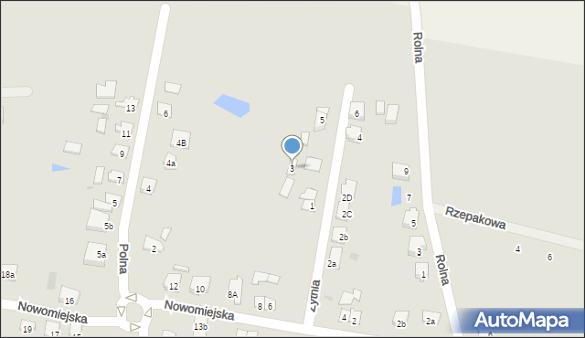 Kisielice, Żytnia, 3, mapa Kisielice