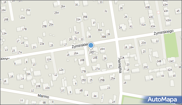Kobyłka, Żymirskiego Franciszka, gen., 16D, mapa Kobyłka