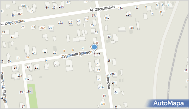 Lubartów, Zygmunta I Starego, 1, mapa Lubartów