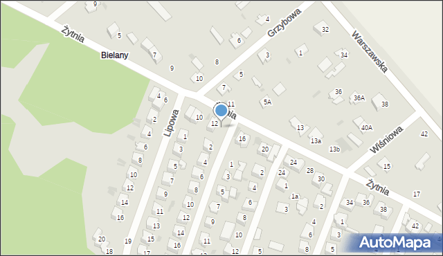 Maków Mazowiecki, Żytnia, 14, mapa Maków Mazowiecki