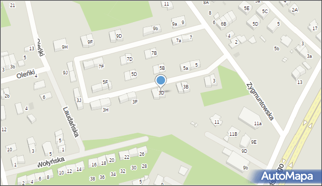 Marki, Zygmuntowska, 3D, mapa Marki