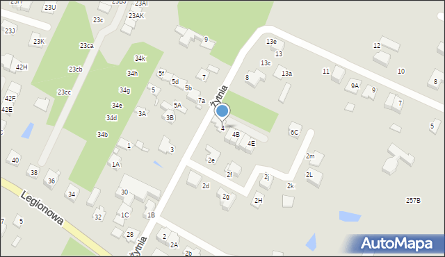 Marki, Żytnia, 4, mapa Marki