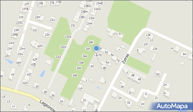 Marki, Żytnia, 5, mapa Marki