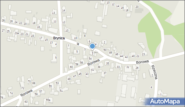 Miasteczko Śląskie, Żyglińska, 1, mapa Miasteczko Śląskie