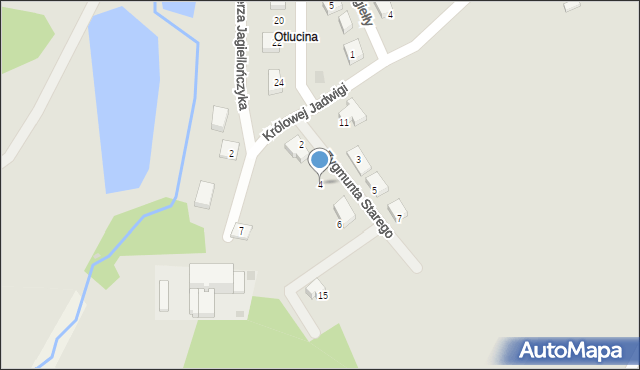 Mieszkowice, Zygmunta I Starego, 4, mapa Mieszkowice