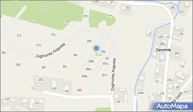 Mników, Zygmunta Augusta, 37, mapa Mników