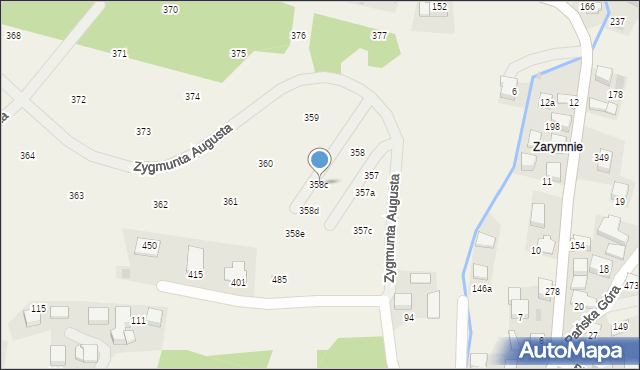 Mników, Zygmunta Augusta, 39, mapa Mników